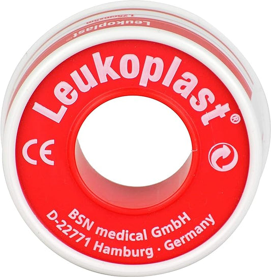 Leukoplast 1.25cm x 5m Zinc Oxide Adhesive Tape per roll