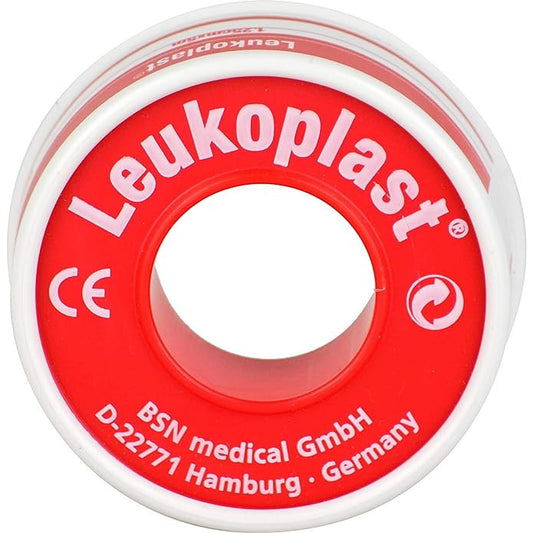 Leukoplast 1.25cm x 5m Zinc Oxide Adhesive Tape per roll - BSN