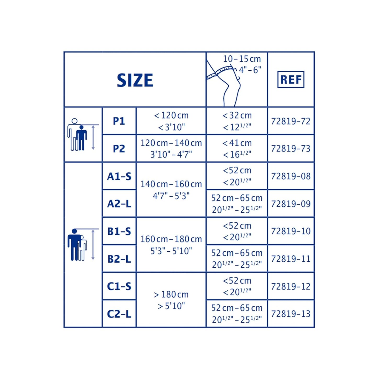 Actimove Genu Eco Knee Immobiliser - Medium/Large - Size B2