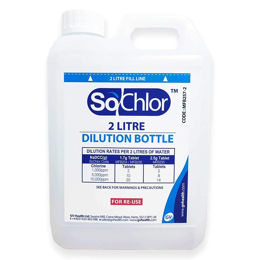 Diluter Bottle With Lid - 