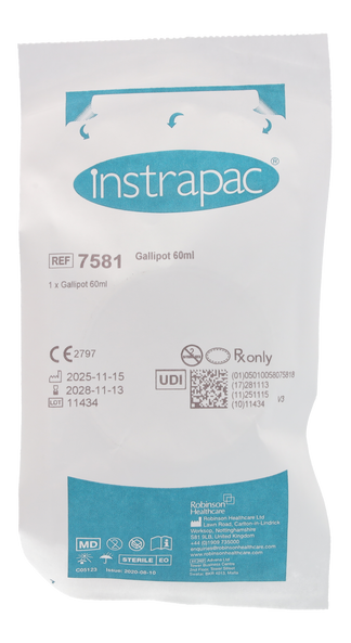 Instrapac Gallipot 60ml – Medisave UK