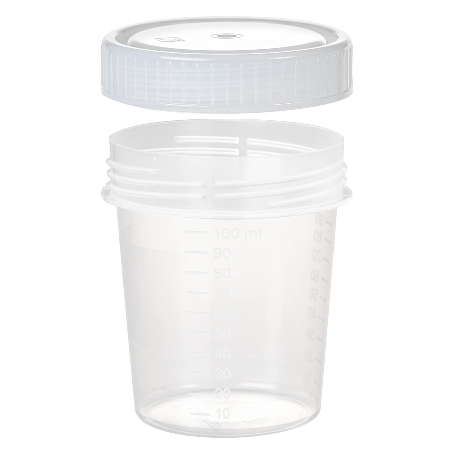 100ml Enclosed Screw Cap Container - Pack of 250