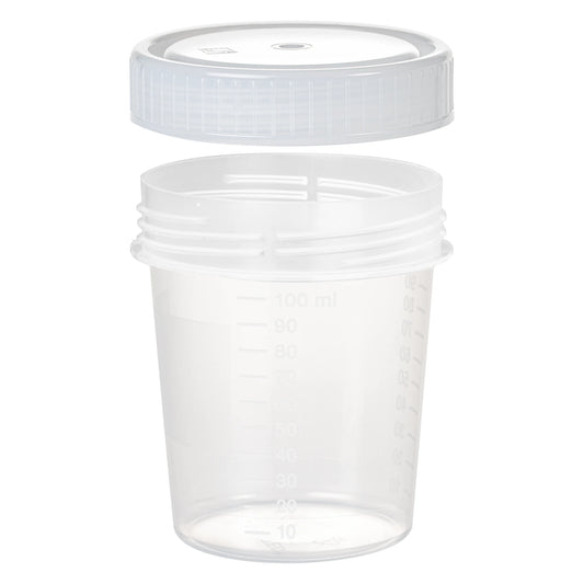 100ml Enclosed Screw Cap Container - Pack of 250