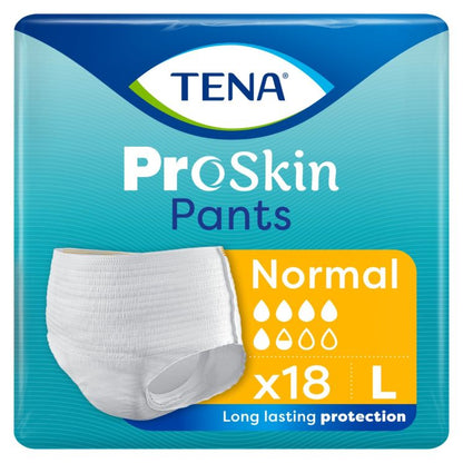 TENA Pants Normal Large - 4 packs of 18 - 