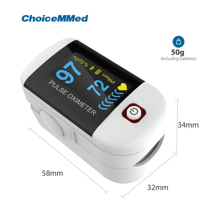 Bluetooth Fingertrip Pulse Oximeter Oxywatch