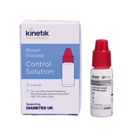 Blood Glucose Control Solution (for BG-710 & BG-710b) - 1 x 2ml vial - 