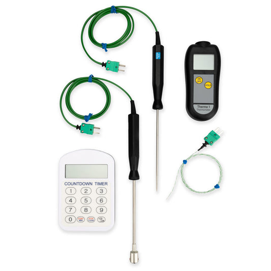 Legionnaires' Premium Water Temperature Thermometer Kit - 