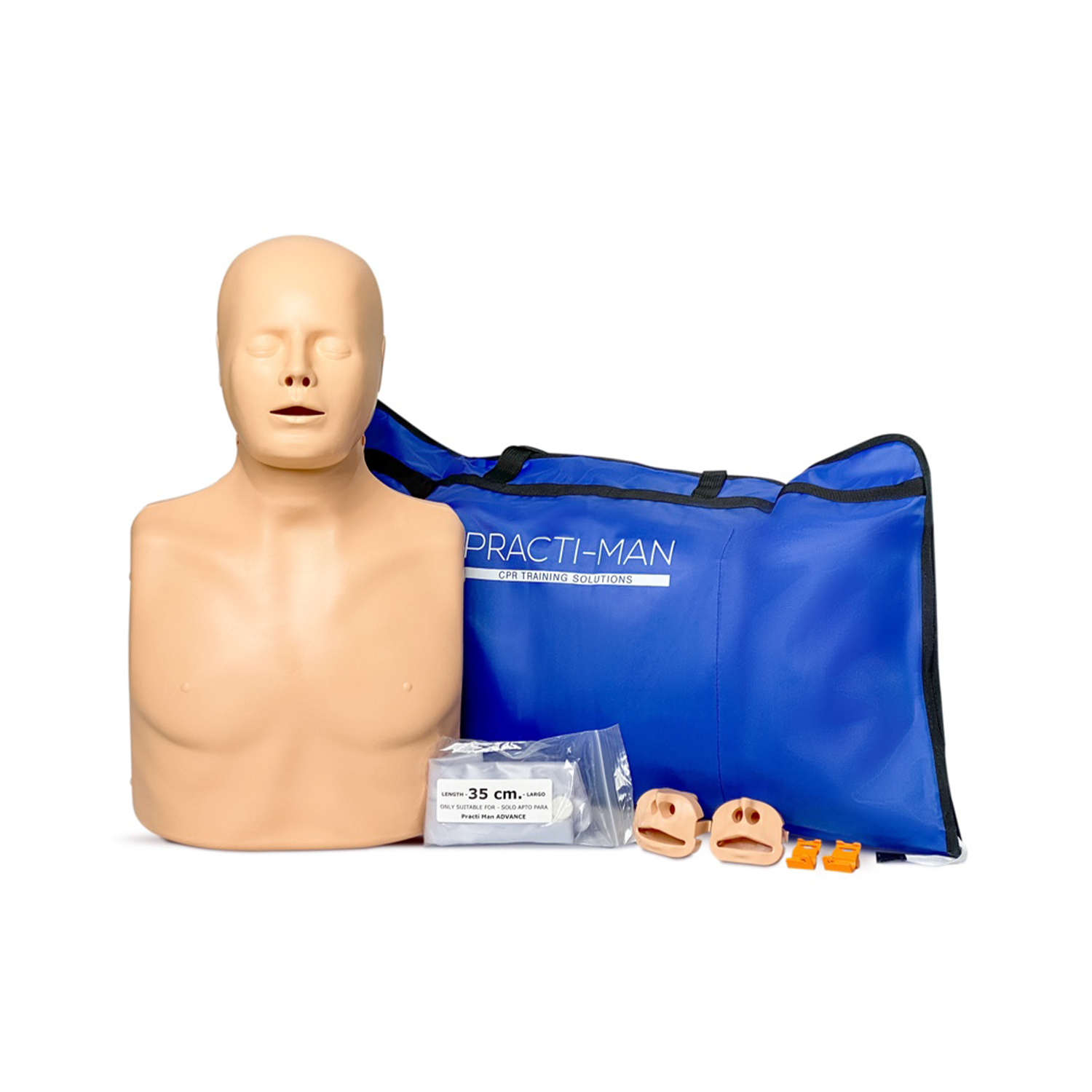 PractiMan Advanced CPR Adult/Child Manikin - Single - PractiMan
