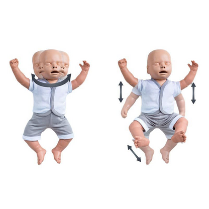 PractiBaby Infant CPR Manikin - Single - PractiMan