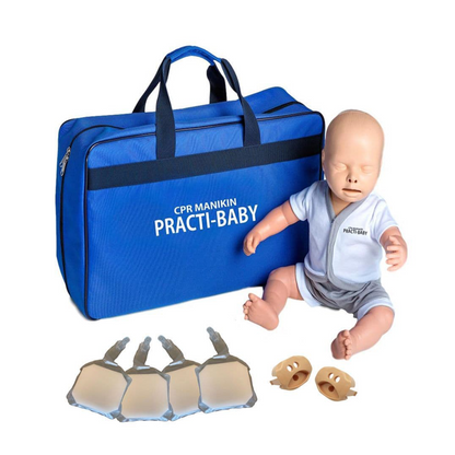 PractiBaby Infant CPR Manikin - Single - PractiMan