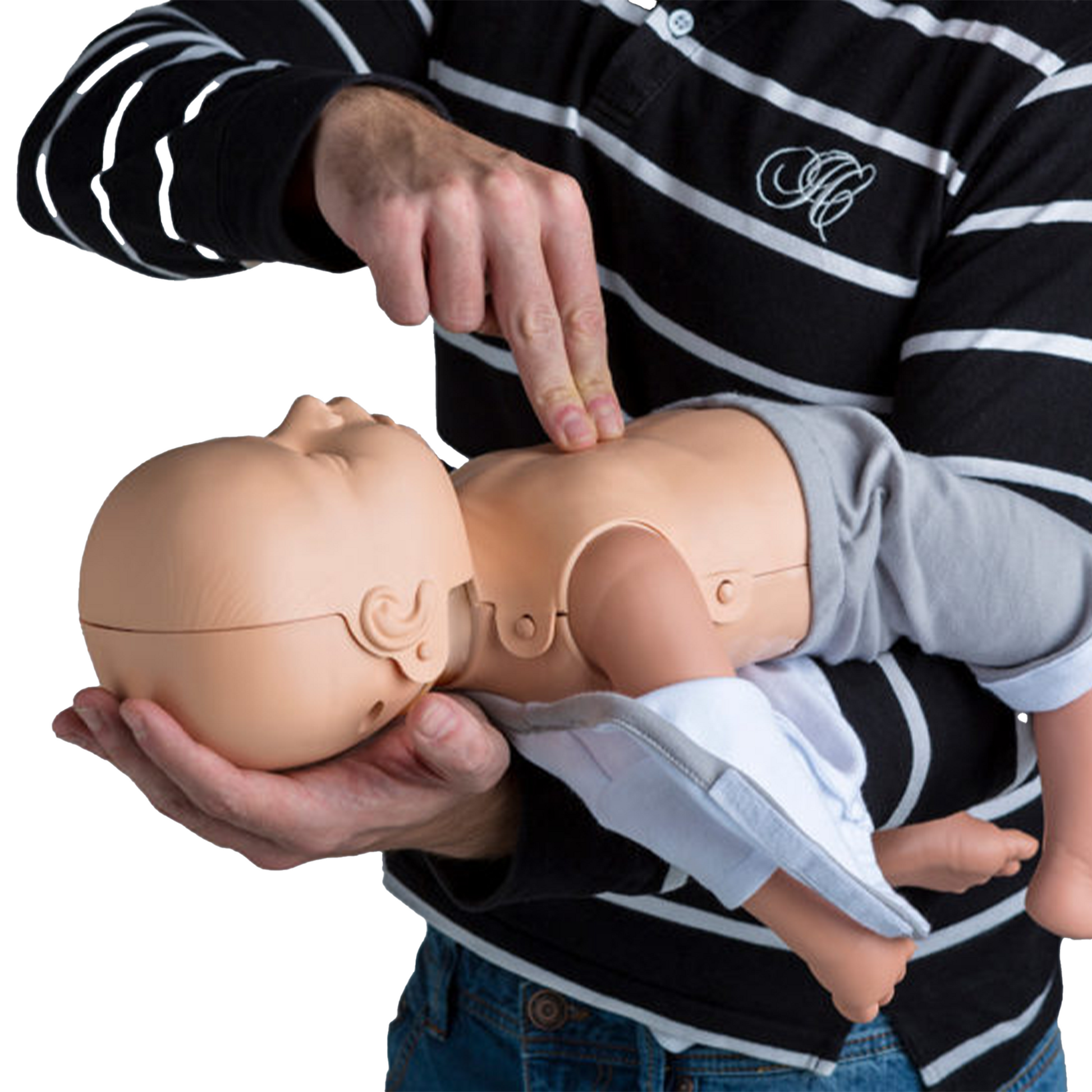 PractiBaby Infant CPR Manikin - Single - PractiMan
