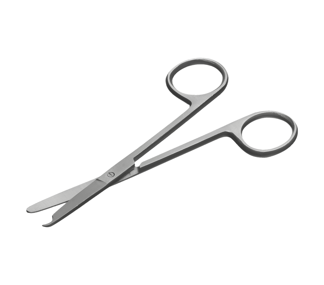 Suture Scissors Hook Point 11.5cm Instrapac - Single – Medisave UK