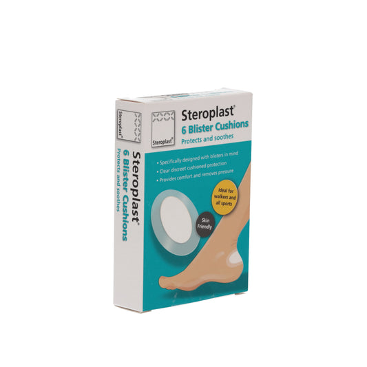 Steroplast Hydrocolloid Blister Cushion Gel Plasters 6 Pack - Steroplast