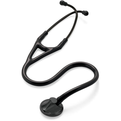 Littmann Master Cardiology Stethoscope: All Black 2161 - Over Engraved - Littmann Stethoscopes