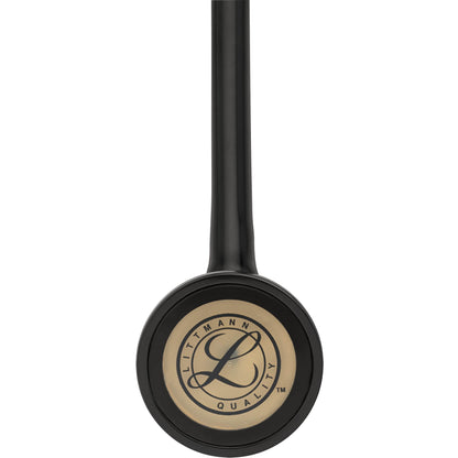 Littmann Master Cardiology Stethoscope: Black & Brass 2175 - Over Engraved - Littmann Stethoscopes