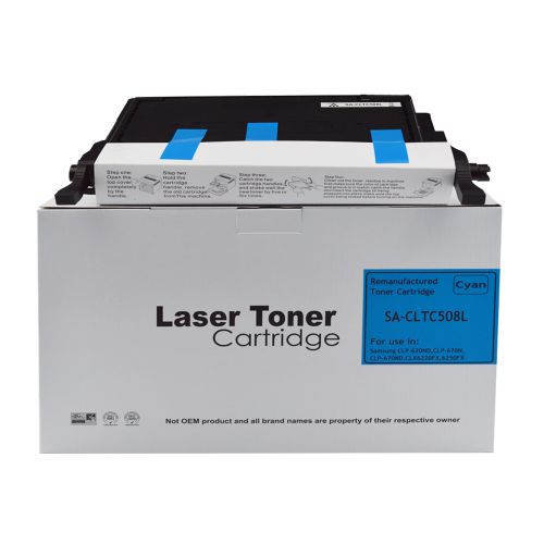Remanufactured Samsung CLT-C5082L Cyan Hi Cap Toner