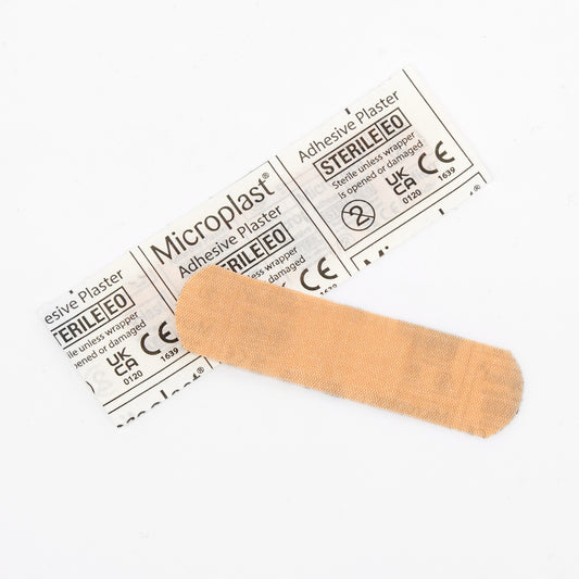 Microplast Fabric Plasters 7cm x 2cm (Box 100) - 