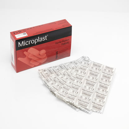 Microplast Fabric Plasters 7cm x 2cm (Box 100) - 