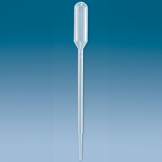 1ml Transfer Pipette with 0.25ml Graduations - Pack of 42 - 
