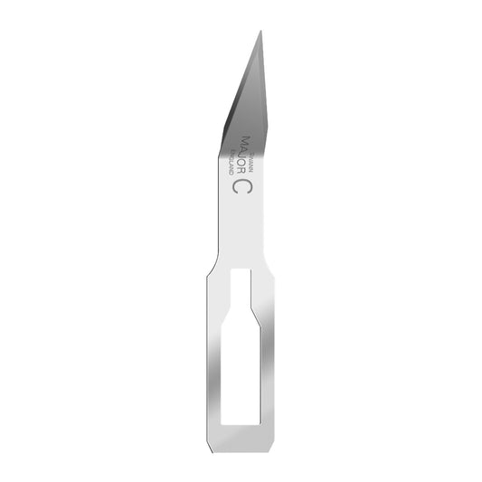 Sterile Stainless Steel Cervical 'Cone' Biopsy Blade - Pack of 10 (S) - 