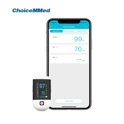 Bluetooth Fingertrip Pulse Oximeter Oxywatch