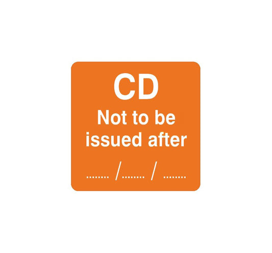 Status® Cytotoxic Labels 36mm x 36mm - Roll of 500 - 