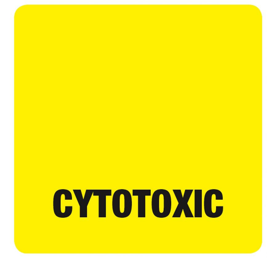 Status® Cytotoxic Labels 36mm x 36mm - Roll of 500