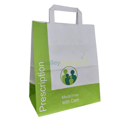 ProPac Non-NHS Paper carrier bags (h) 300 x (w) 250 x (g) 140mm - Valley Northern
