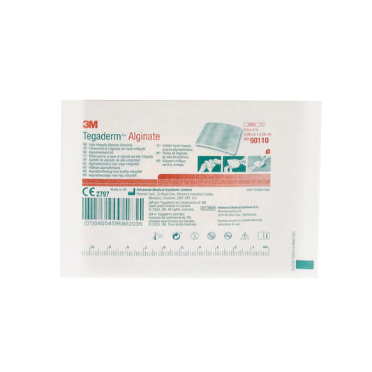 3M™ Tegaderm Alginate Dressing Box of 10 - 5x5cm - 3M