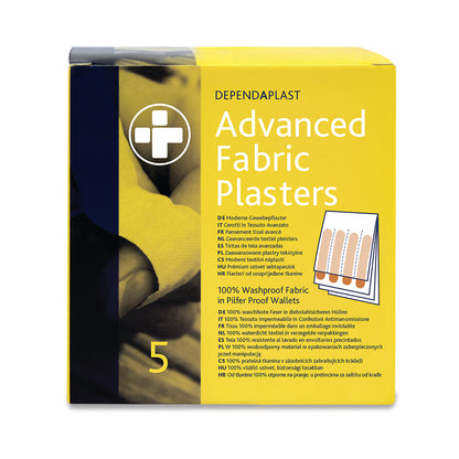 Dependaplast fabric pilfer proof plasters 5 x 40 - 