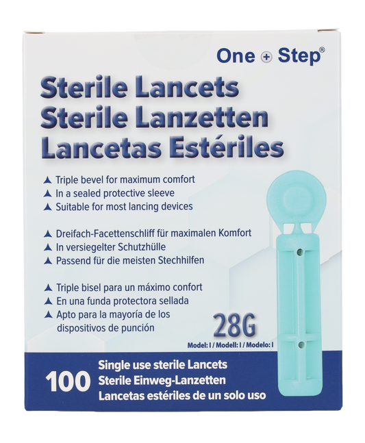 Glucometer Lancets x 100 - Glucose in Blood Meter - 