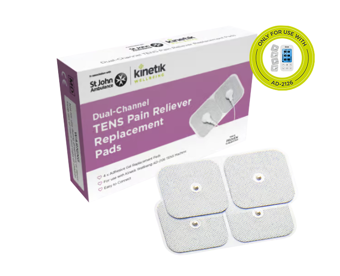 TENS Replacement Pads (AD-2126) Pack of 4 - 