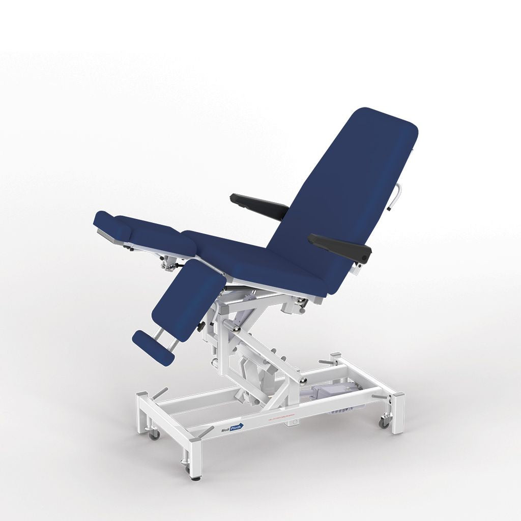 Medi-Plinth Tilting Podiatry Chair - Electric - 