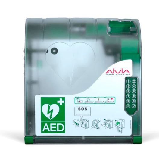Aivia AED Wall Cabinet with Heating and Keypad