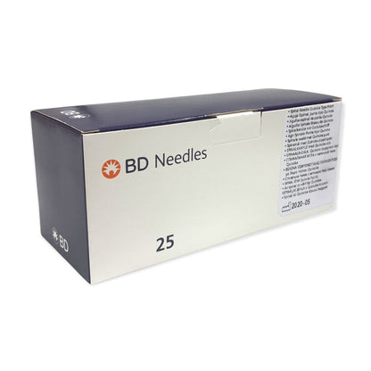 BD Quincke Spinal Needle 22G, 1 1/2" - Box of 25 - 