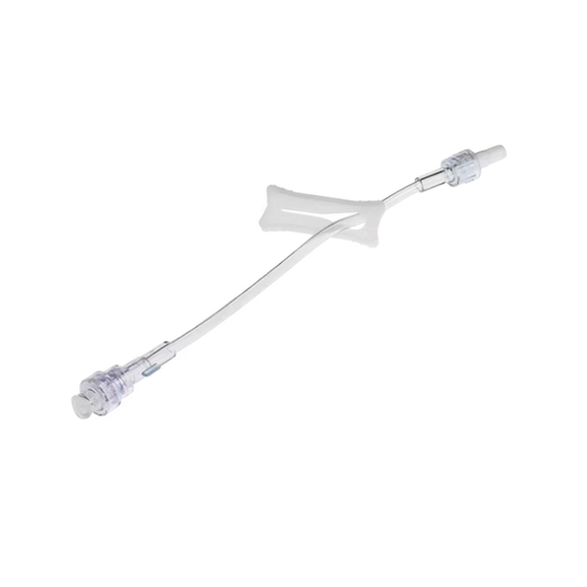 BD® Q-Syte™ Needle-Free Connector with 15cm Macrobore and Fixed Nut - Box of 25