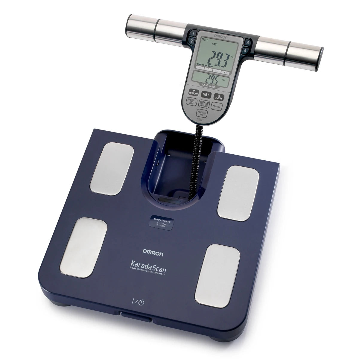 Omron BF511 Blue Scale and Body Composition Monitor - 