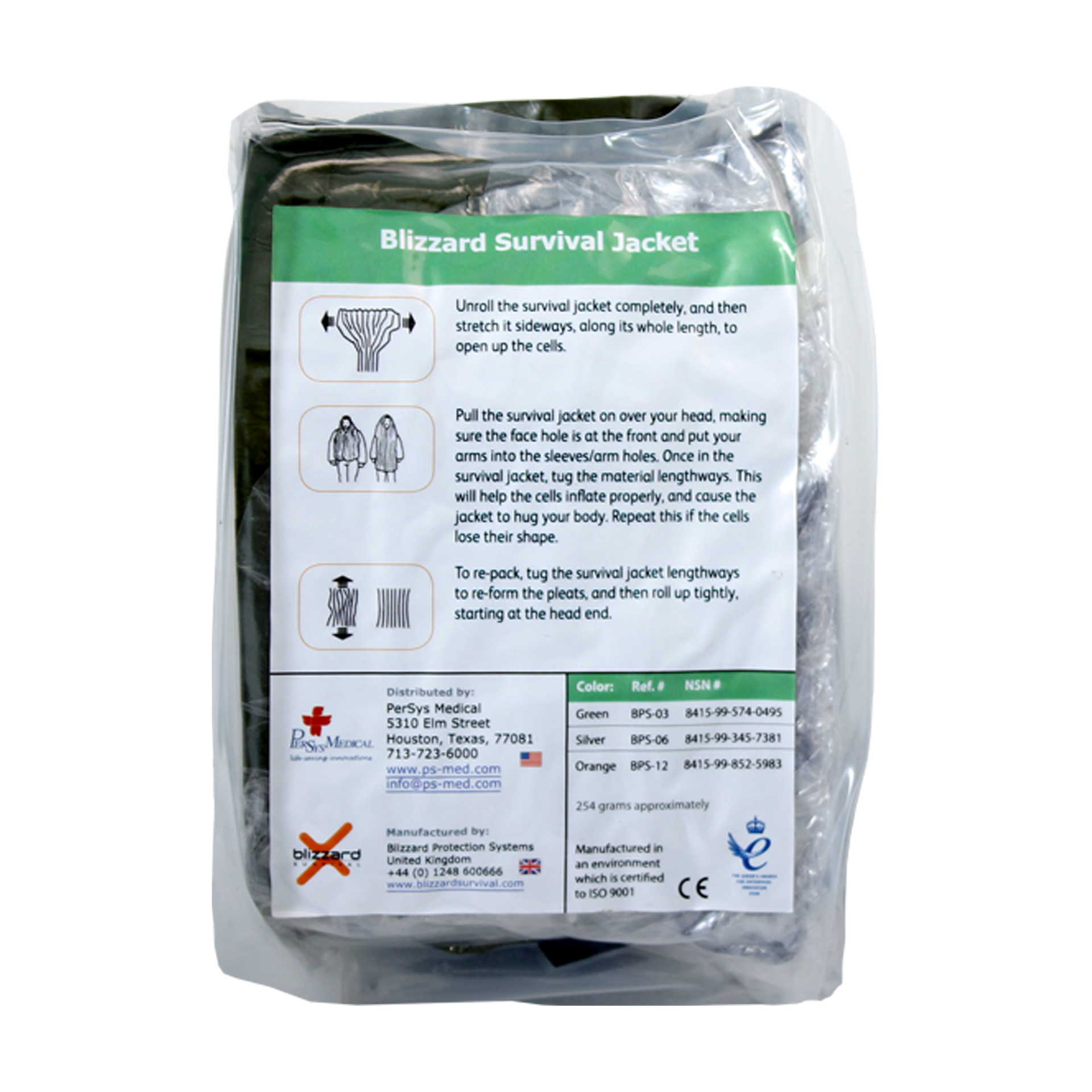 blizzard gear uk Blizzard 3 Layer Survival Jacket