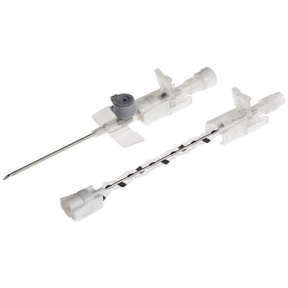 BD Venflon Pro Safety Peripheral Safety IV Cannula with Injection Valve Grey 16g 45mm (Single) - CLEARANCE - 