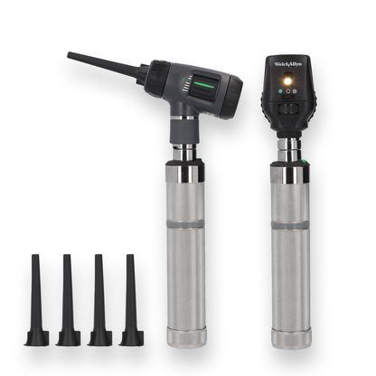 Welch Allyn MacroView Otoscope Battery Vet Set & Case