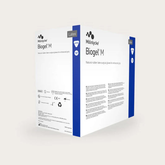 Biogel M Gloves, Size 8.5 x Box of 50 (S). - 