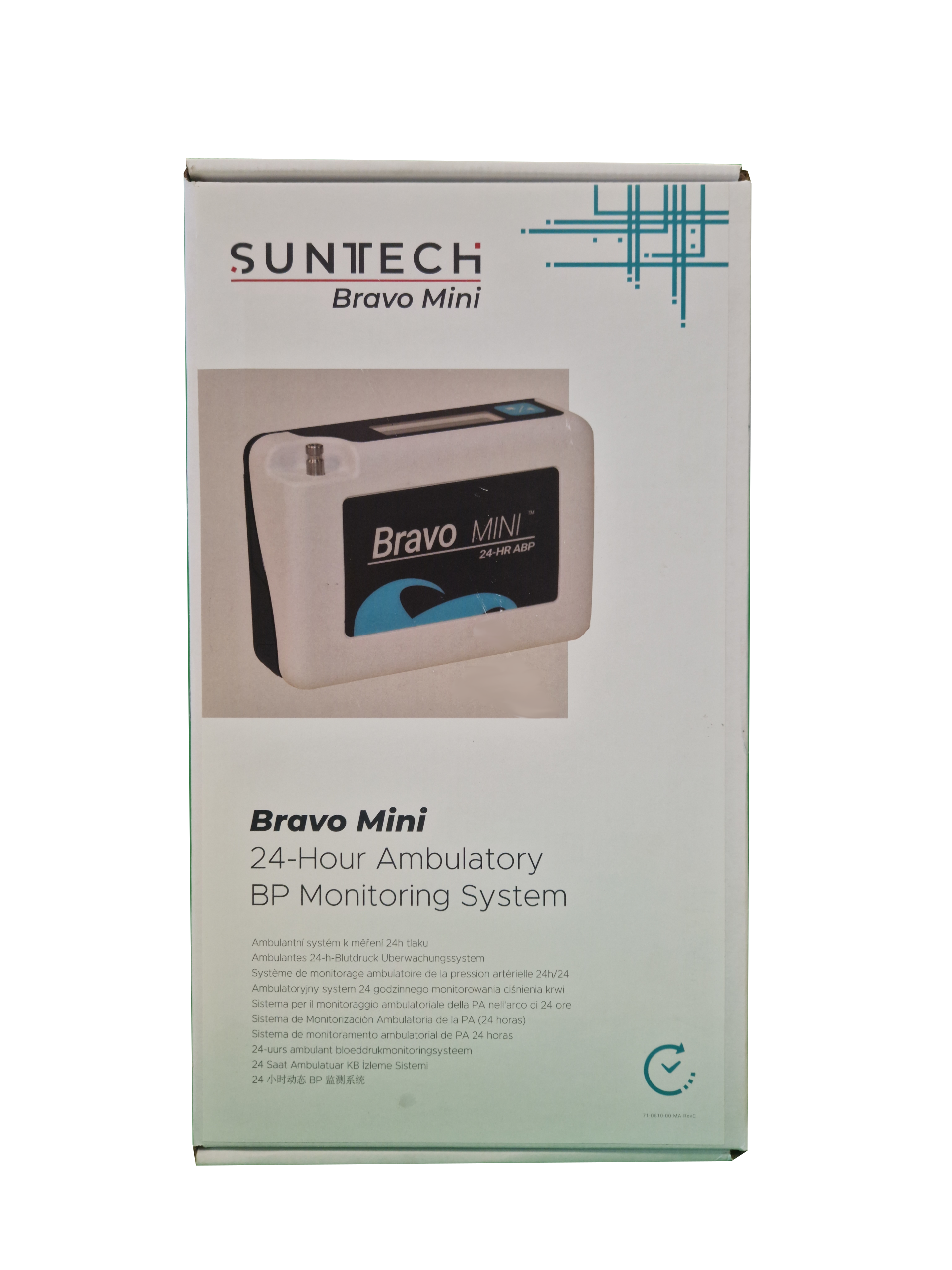 Suntech Bravo Mini ABPM (Ambulatory Blood Pressure Monitor) with Cuffs - 