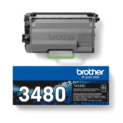 OEM Brother TN3480 High Yield Black Toner - 