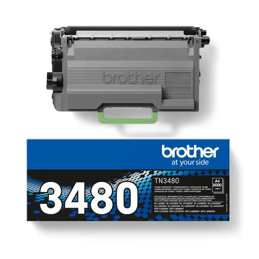 OEM Brother TN3480 High Yield Black Toner - 