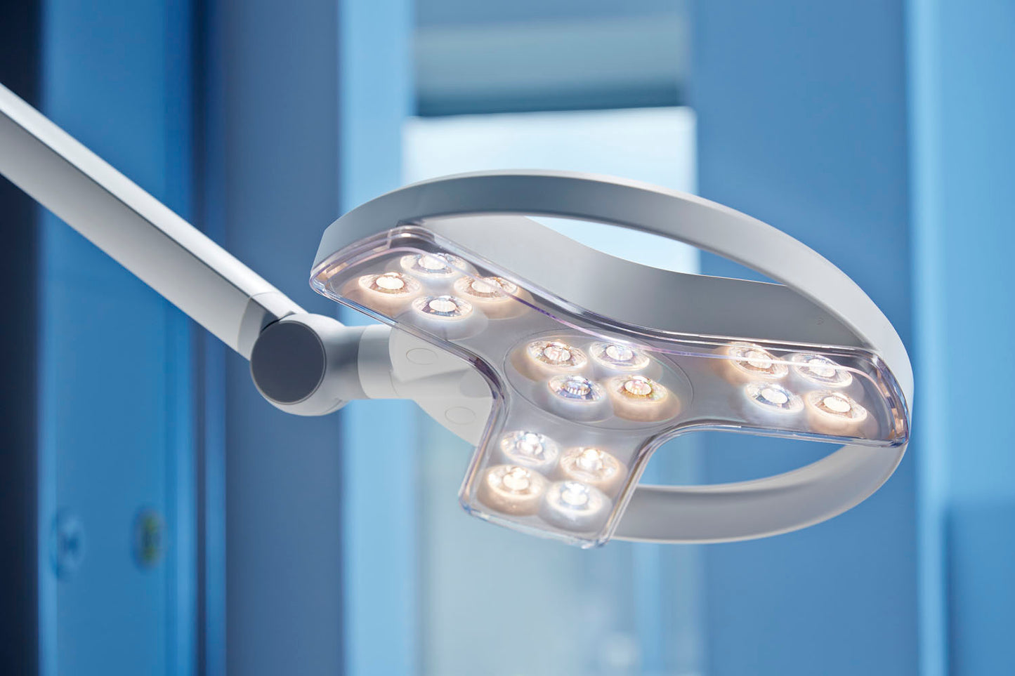 Coolview CLED23 TX Articulated Arm Ceiling Mounted Examination Lamp [Limited Rotation] - 
