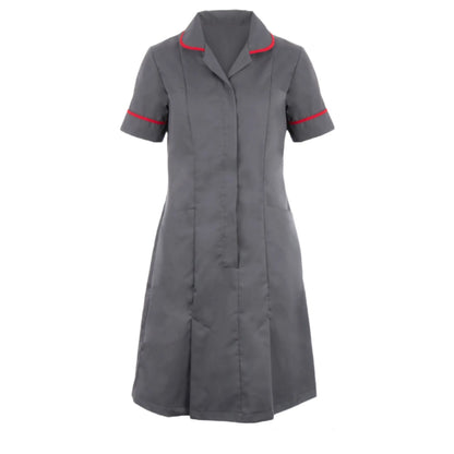 Classic Collar Dress - Zip Front - Contemporary Cut - 