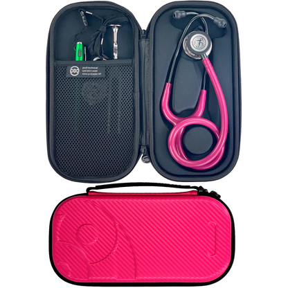 Pod Technical Classicpod Micro Stethoscope Case for Littmann Classic Stethoscopes - Raspberry Carbon