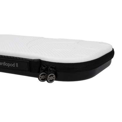 Pod Technical Cardiopod II Stethoscope Case for all Littmann Stethoscopes - Black & White Carbon
