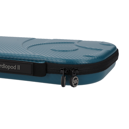 Pod Technical Cardiopod II Stethoscope Case for all Littmann Stethoscopes - Caribbean Blue Carbon