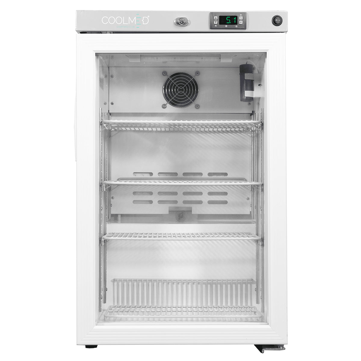 Glass Door Room Temperature Storge Cabinet - 59L - CMRTSG59 - 